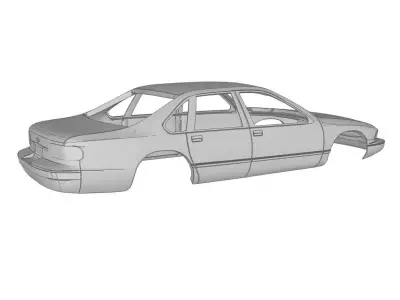 95 Chevrolet Caprice  3D print model