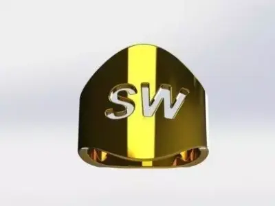 Anel Ring Free 3D model