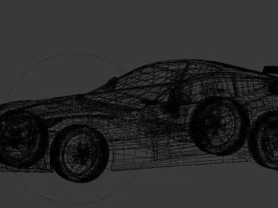 ferrari california sports car 3D model