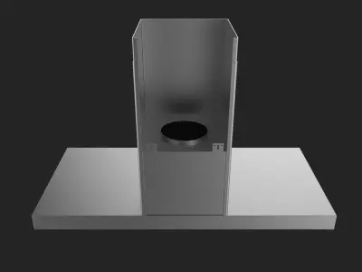 KOBE Brillia 42 inch Range Hood  3D model