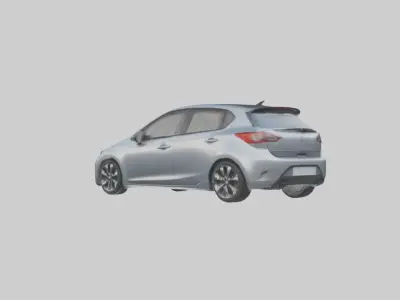 Modern Hatchback Car model 3D model