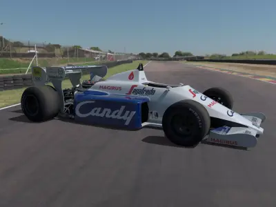 Toleman TG 184 3D model