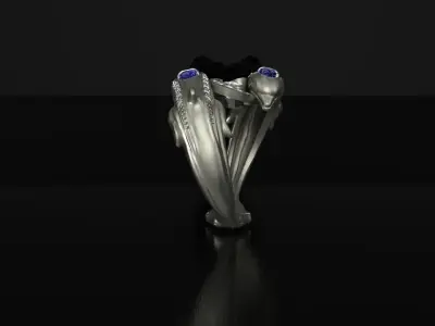 Ring Dolphins 3D print model