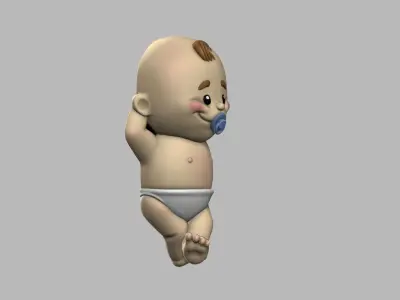 Baby decoration for 3d printing Free 3D print model