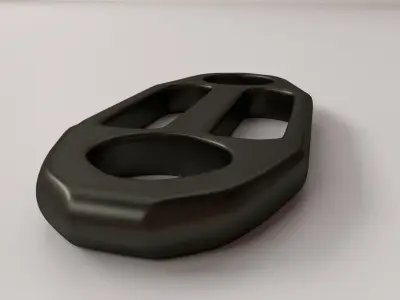 Belay Device V4 3D model