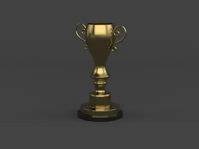 Trophy Cups Collection 3D model