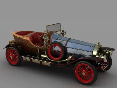 Chitty Chitty Bang Bang 3D model