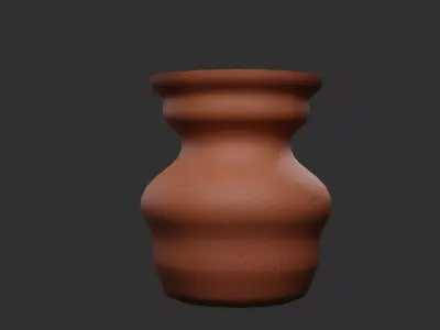 Pot 3D asset Free 3D model
