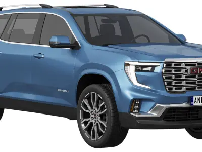 GMC Acadia Denali 2024 3D model