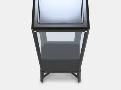 FABRIKOR Cabinets with glass doors Low-poly 3D model