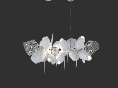 Britannica Chandelier Horizontal-1 3D model