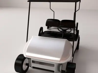 Golf Cart 3D model