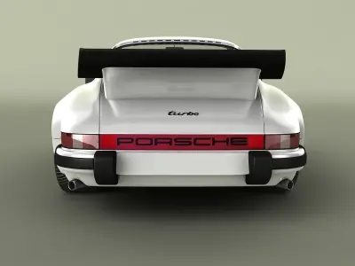Porsche 911 Slantnose 3D model