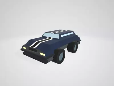 Modular Stylised Vehicles 3D model