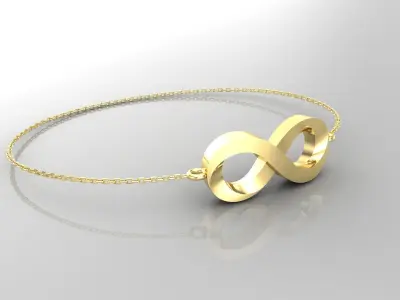 Bracelet B5 The luxury female bracelet 3D print model