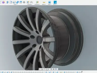car rim 3D model