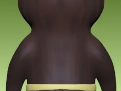Misha the Bear Free 3D print model