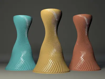 modern vase 2 3D print model