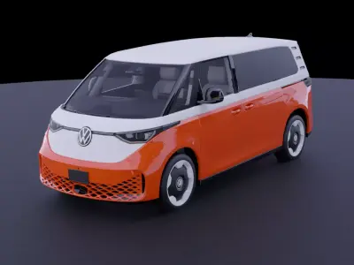 Volkswagen ID Buzz ProS 3D model