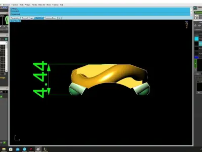 Luxury Curb Link Chain Bracelet 3D Model  4171 3D print model