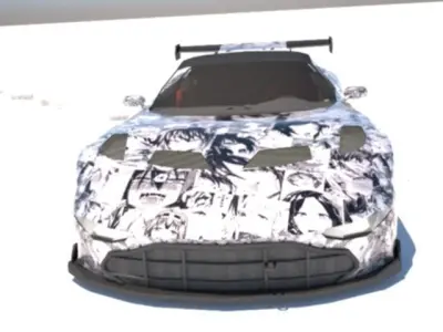 Aston Martin Vulcan - Custom 3D model