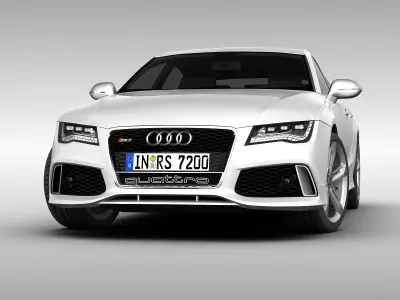 Audi RS7 Sportback 2014 3D model