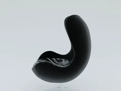 Egg Chair 3D model