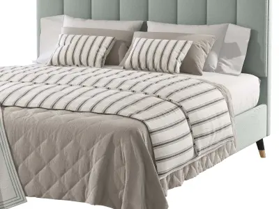 Colette bed 3D model