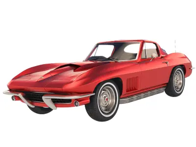 Chevrolet Corvette Stingray C2 1967 3D model
