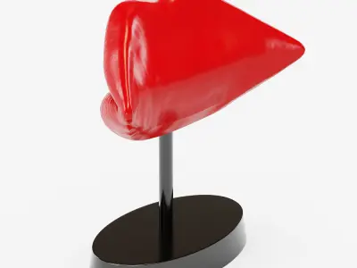 Figurine Lips 3D model