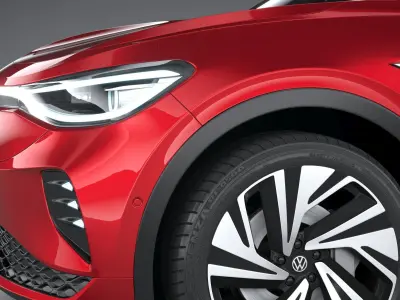 Volkswagen ID5 GTX 2022 3D model
