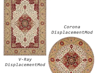 Rugs No 621 Low-poly 3D model