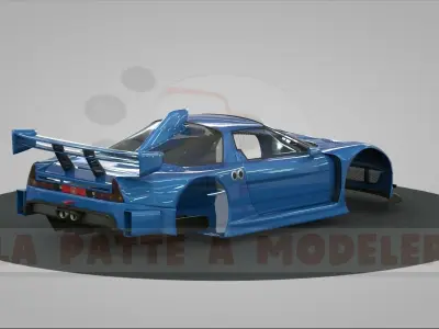 Honda NSX JGTC LPAM 3D model