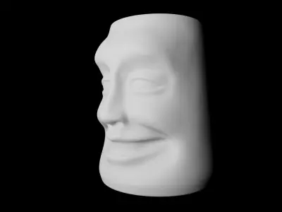 Face Vases  3D print model
