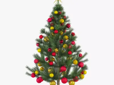 Christmas Tree 150cm v 2 3D model