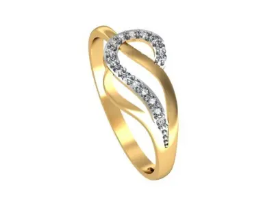 Sets of rings and earrings 6 pairs 12 models 3D print model