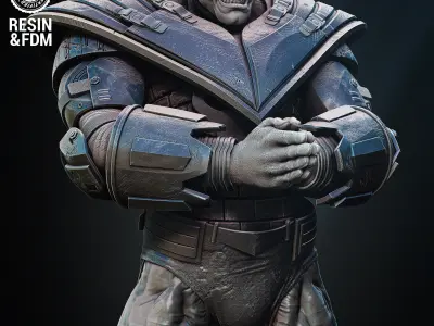 Wicked Marvel War Sculpture Tested for 3D printing 3D print model