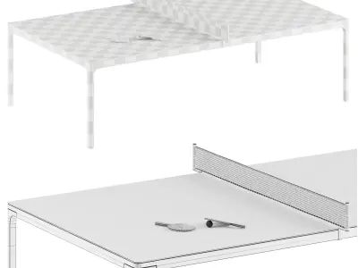 Ethimo PLAY Gaming table 3D model