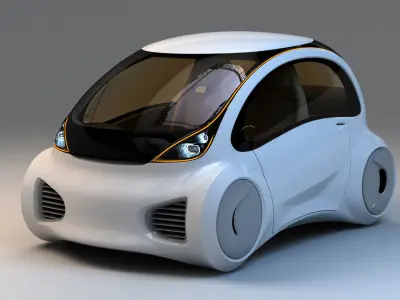 Kancil EV-1 3D model