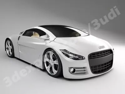 Audi Aquaris Concept Car 3D model