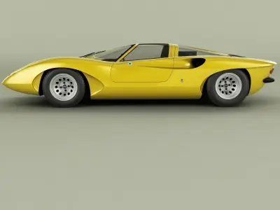Alfa Romeo 33-2 Coupe Speciale 3D model