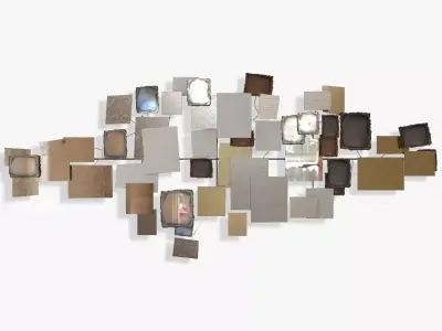 Curtis Jere - Wall Sculpture 3D model