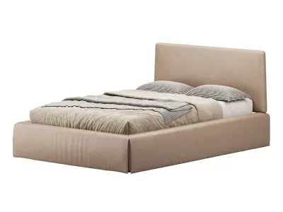 Double bed Adel by Ditre Italia 3D model