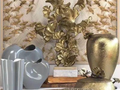 Decorative set 43 3D model