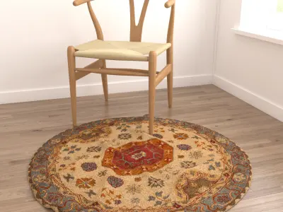 Rugs No 887 Low-poly 3D model