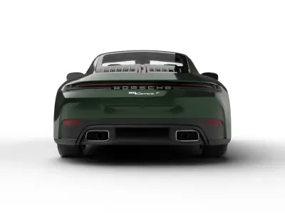 Porsche 911 Carrera T 2025 3d model 3D model