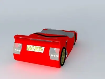 Lightning sports car Free 3D model