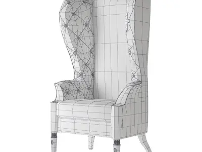 Ipe Cavalli Visionnaire Beige Alice pl2 v2 Low-poly 3D model