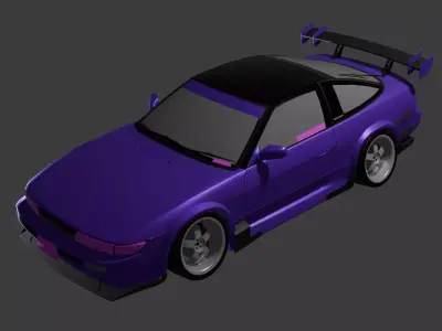 need for speed 3D module  Low-poly 3D model