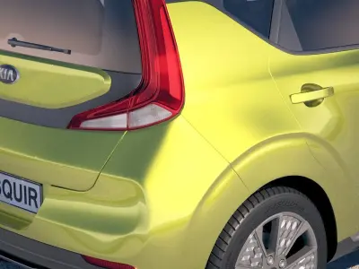 Kia Soul EV 2020 3D model